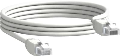 Schneider Electric communication cable, 2 x RJ45 male connectors, 0.3 m length, set of 10 parts TRV00803
