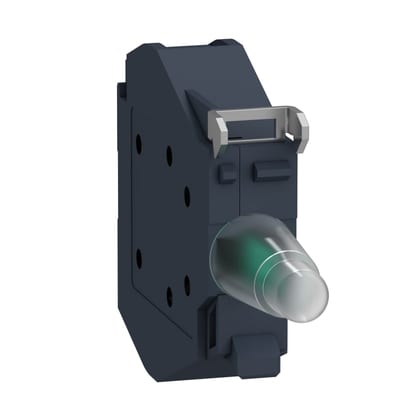 Schneider Electric Light block, Harmony XB4 - ATEX D, white, integral LED, 24...254V AC/DC ZBVBM1GEX