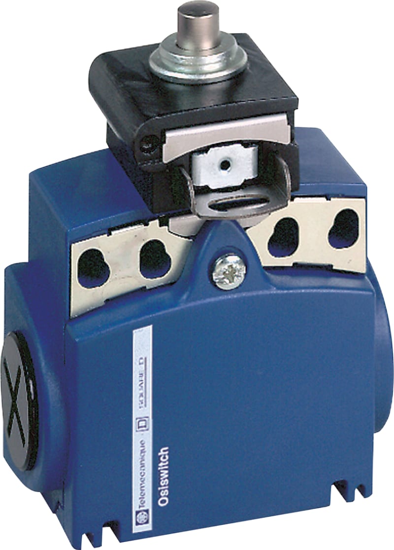 Telemecanique XCTR2110P16 Limit Switch, Plunger, Manual Reset, Plastic Body, M20 cable entry