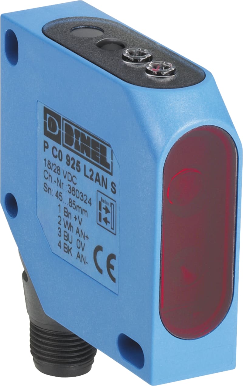 Telemecanique XUYPCO925L2ANSP Laser Photoelectric Sensor, Analogue 0–10 V, Sn 85 mm