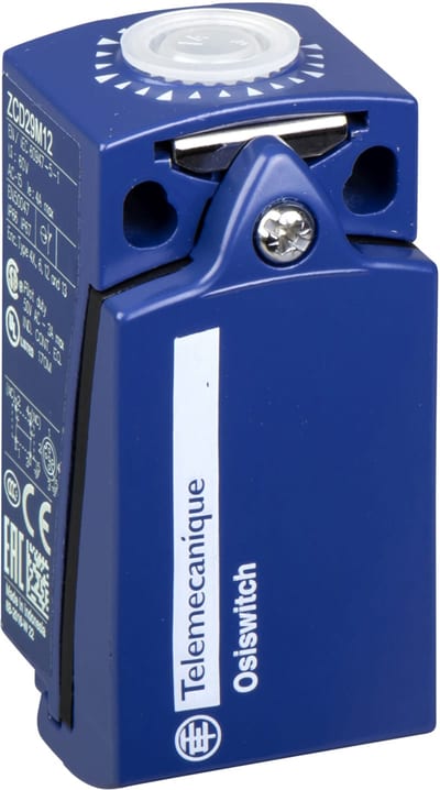 Telemecanique ZCD29M12 Limit Switch Body, Metal, NC/NC, Snap-action, M12 connector