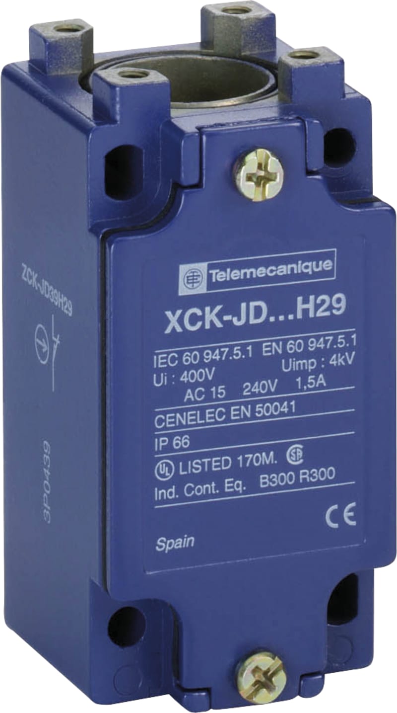 Telemecanique ZCKJD37H29 Limit Switch Body, Metal, Slow-break, M20 cable entry