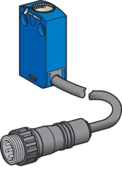 Telemecanique ZCMD37L1 Limit Switch Body, Metal, NC/NC/NO, Slow-break, 1 m cable