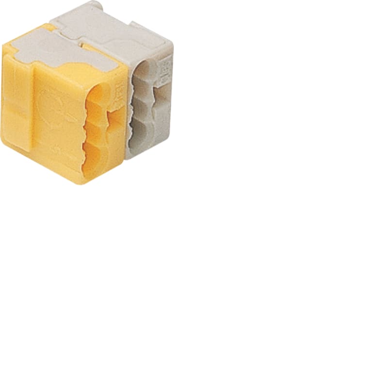 knx bus-terminals, yellow-whitee, 50 pcs (TG025)