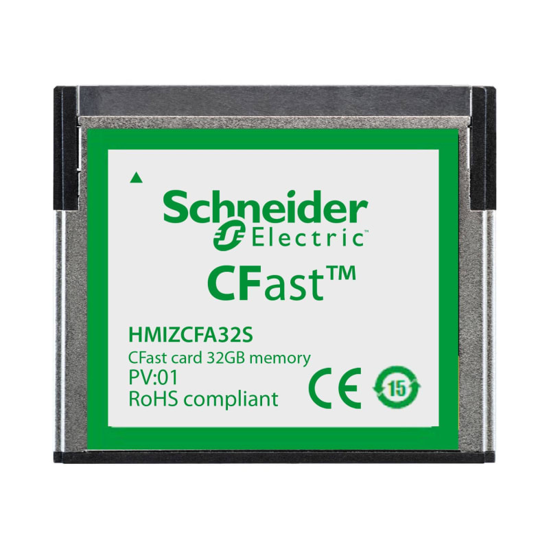 Schneider Electric Memory cartridge, Harmony GTU, CFast card 32 GB system HMIZCFA32S