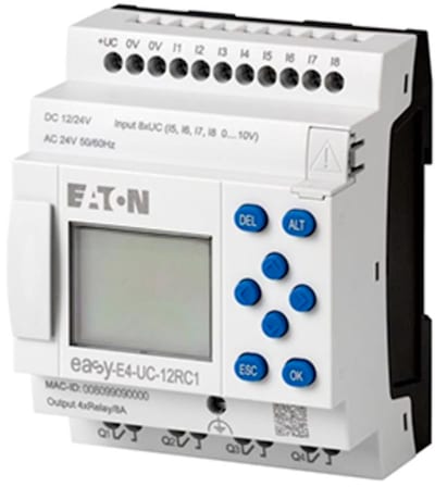 Eaton EASYE4-UC-12RC1 Control Relay 24V AC/DC 12 I/O