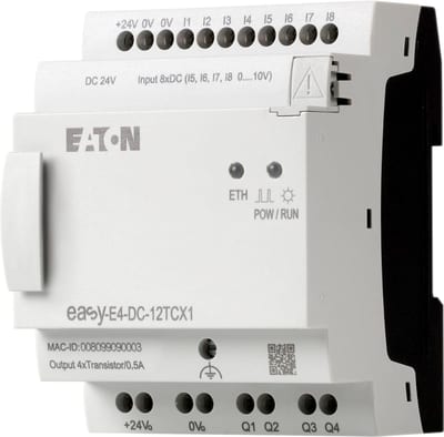 Styrerelè, EASYE4 (EASY-E4-DC-12TCX1)