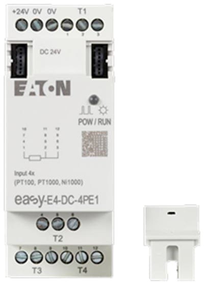 EASY-E4 In/O extension, PT100, 24VDC