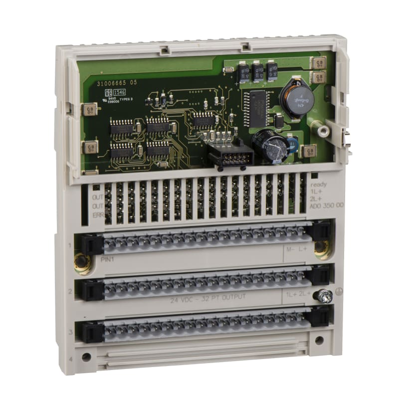 Schneider Electric discrete output module Modicon Momentum - 32 O solid state 170ADO35000