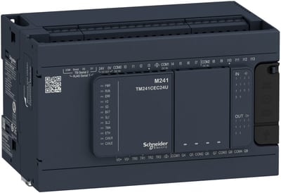 Schneider Electric controller M241 24 IO relay TM241C24R