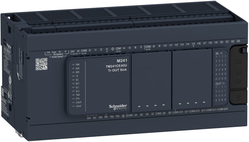Schneider Electric controller M241 40 IO relay TM241C40R