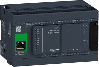 Schneider Electric controller M241 24 IO transistor PNP Ethernet TM241CE24T