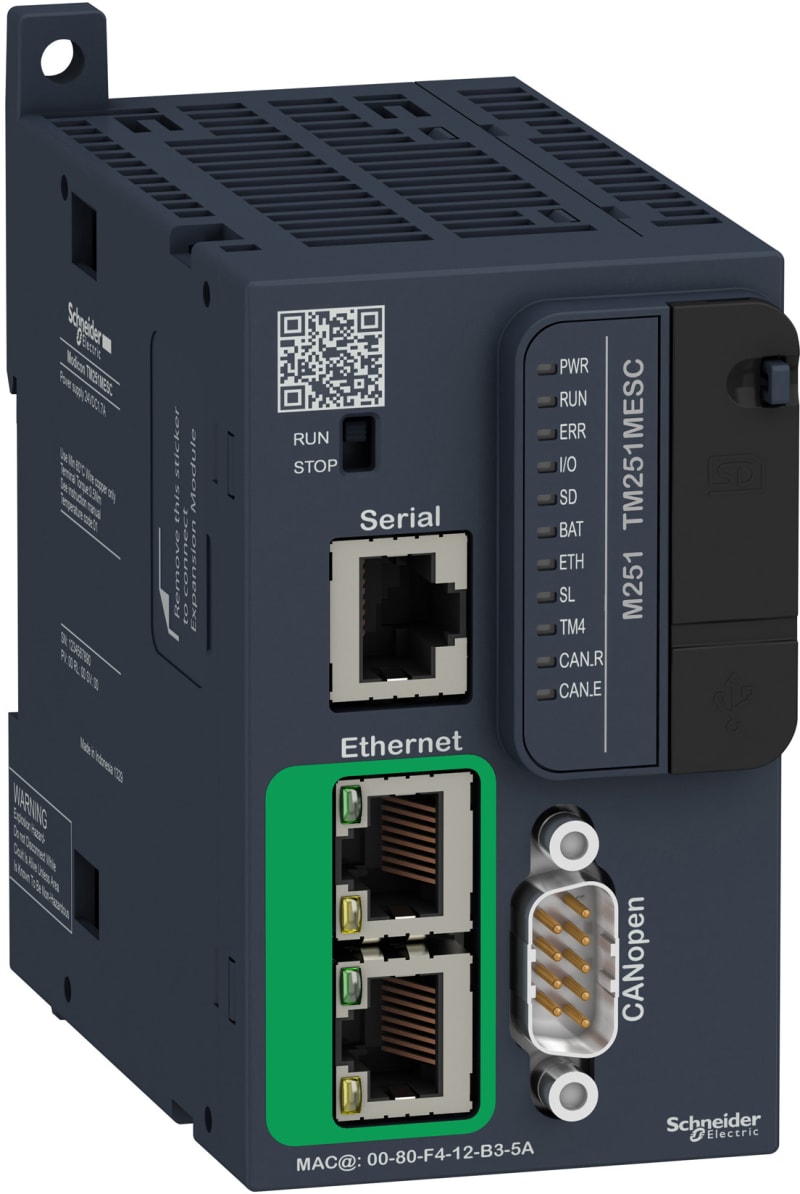 Schneider Electric controller M251 Ethernet CAN TM251MESC