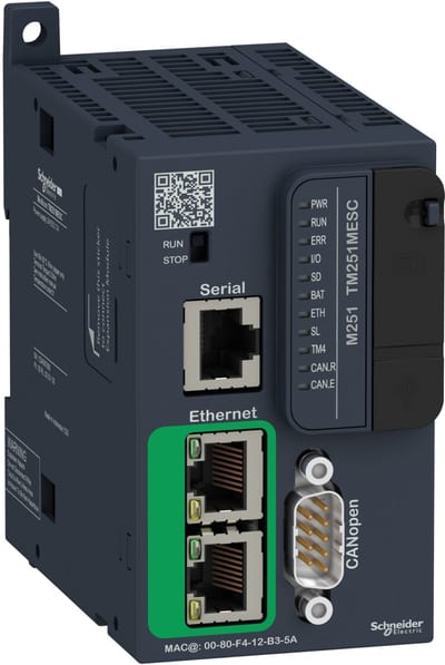 Schneider Electric controller M251 Ethernet CAN TM251MESC