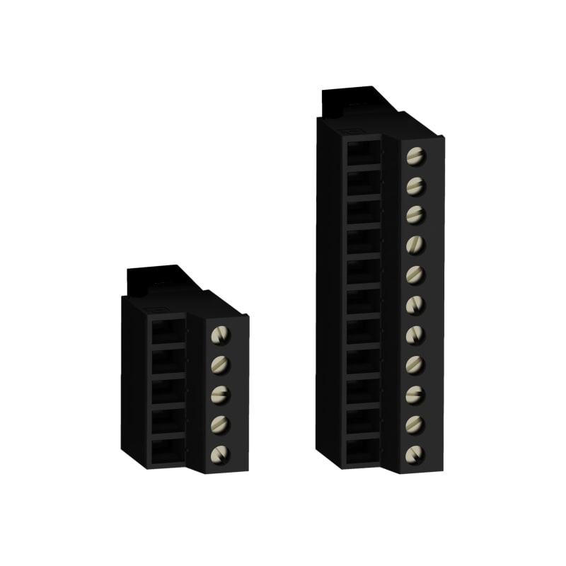 Schneider Electric Terminal block kit, Modicon M262, Set of connector, Logic/motion controller Screw connectors, 5 + 11 conn. Blocks TMA262SET8S