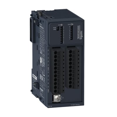 Schneider Electric TM3XHSC202G Modicon TM3 High-Speed Counting Module, 2 HSC, 10 in / 8 Out, Spring