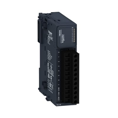 Schneider Electric Modicon TM3, 8 Inputs (Screw) 24 V DC