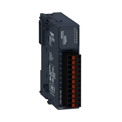 Schneider Electric Modicon TM3, 8 Inputs (Spring) 24 V DC