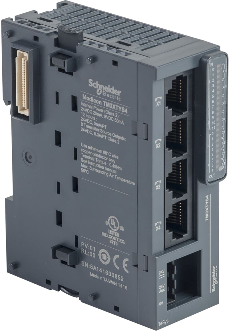 Schneider Electric Modicon TM3 - 4 Tesys motors interface TM3XTYS4