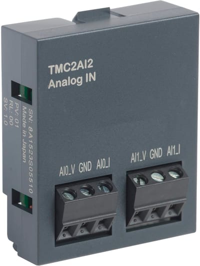 Schneider Electric TMC2AI2 Analogue Input Cartridge Modicon M221, 2 inputs
