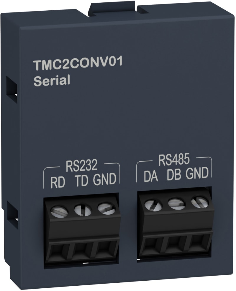 Schneider Electric Serial line cartridge, Modicon M221, conveying 1 I/O extension TMC2CONV01