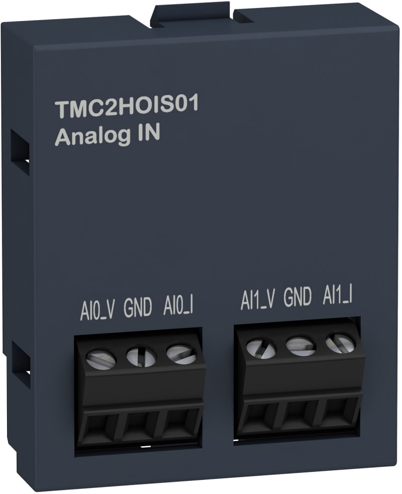 Schneider Electric Analogue input cartridge, Modicon M221, hoisting 2 analogue I/O extension TMC2HOIS01