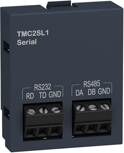Schneider Electric Serial line cartridge, Modicon M221, 1 communication extension TMC2SL1