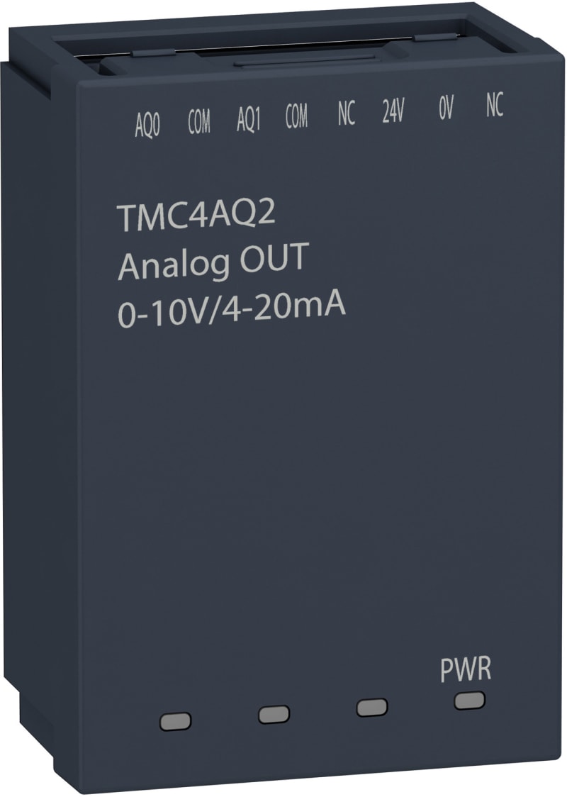 Schneider Electric TMC4AQ2 Analogue Output Cartridge Modicon M241, 2 outputs