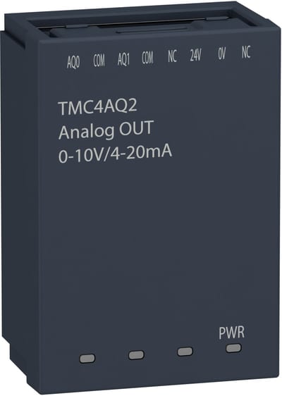 Schneider Electric TMC4AQ2 Analogue Output Cartridge Modicon M241, 2 outputs