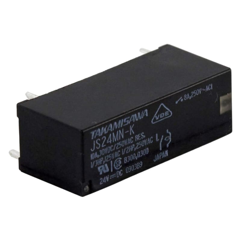Schneider Electric plug-in electromechanical relay - 5 mm - 24 V DC - 1 NO ABR7S11