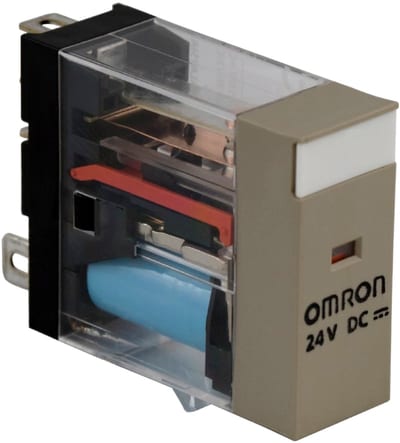 Schneider Electric plug-in electromechanical relay - 12.5 mm - 24 V DC - 1 CO ABR7S33