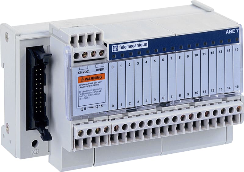 Schneider Electric sub-base - soldered electromechanical relays ABE7 - 16 channels - relay 5 mm ABE7R16S111