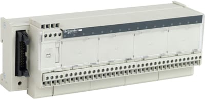 Schneider Electric sub-base - soldered electromechanical relays ABE7 - 16 channels - relay 10 mm ABE7R16S210