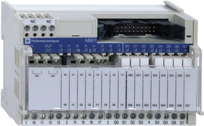 Schneider Electric Sub-base with plug-in electromechanical relay ABE7, 16 channels, relay 5 mm ABE7R16T111