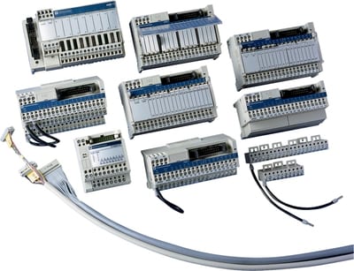 Schneider Electric sub-base - soldered solid state output relay ABE7 - 16 inputs - 24 V DC ABE7S16E2B1