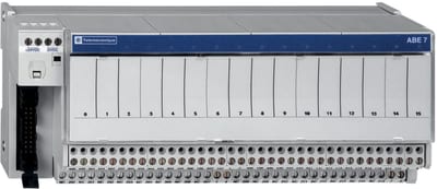 Schneider Electric Sub-base with plug-in electromechanical relay ABE7 - 16 channels - relay 12.5 mm ABE7R16T370