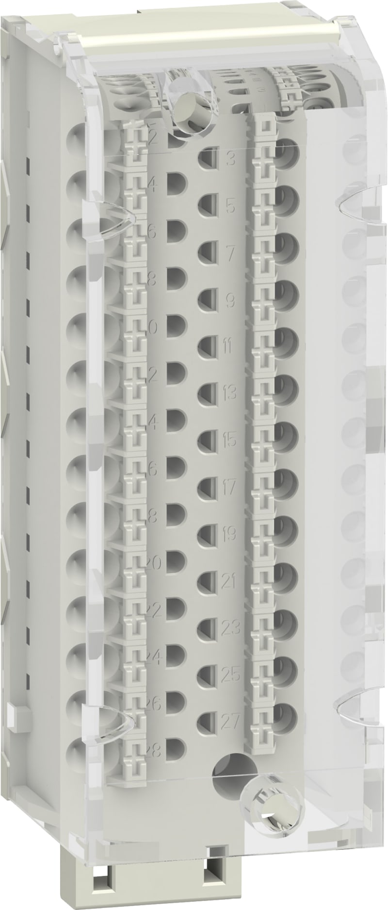 Schneider Electric 28-Pin removable spring terminal blocks - 1 x 0.34..1 MM2 BMXFTB2820