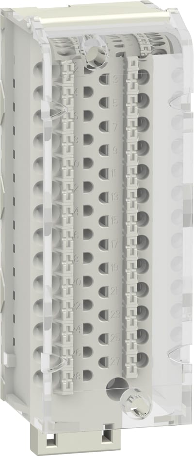 Schneider Electric 28-Pin removable spring terminal blocks - 1 x 0.34..1 MM2 BMXFTB2820