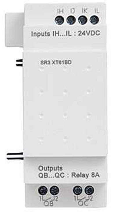 Zelio Logic Extension 4I/2O 24V (SR3XT61B)