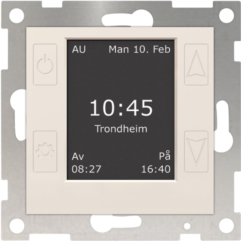 Ctm Lyng As mTouch Astro POLAR WHITE digital time switch (4503165)