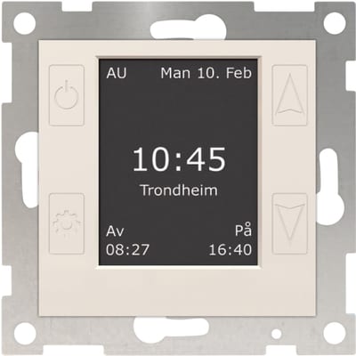 Ctm Lyng As mTouch Astro POLAR WHITE digital time switch
