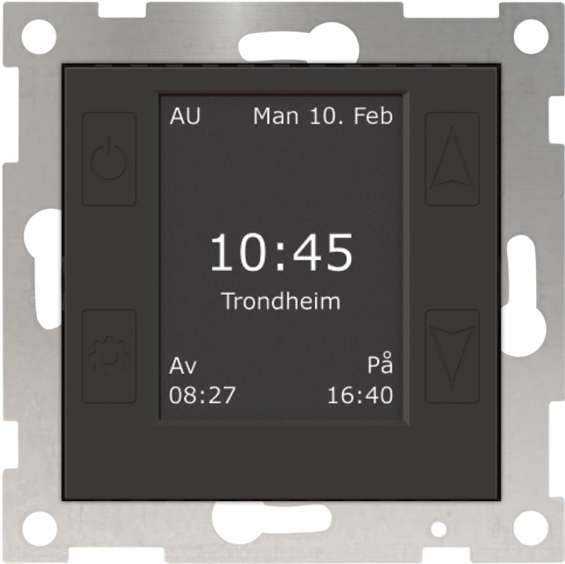 CTM Lyng mTouch Astro BLACK OP Digital Time Switch (4503166)