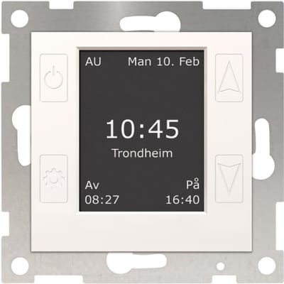 Ctm Lyng As mTouch Astro WHITE OP digital time switch