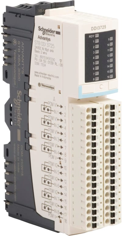 Schneider Electric Advantys STB basic digital input kit 24 V DC 16 I