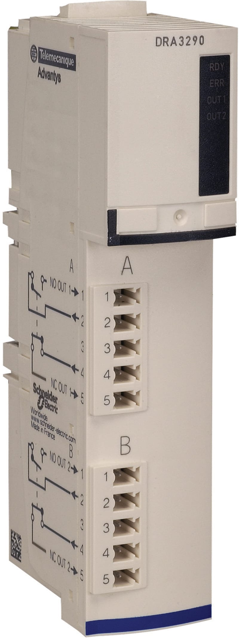 Schneider Electric standard digital output kit STB - 24 V DC - 6 O STBDRA3290K
