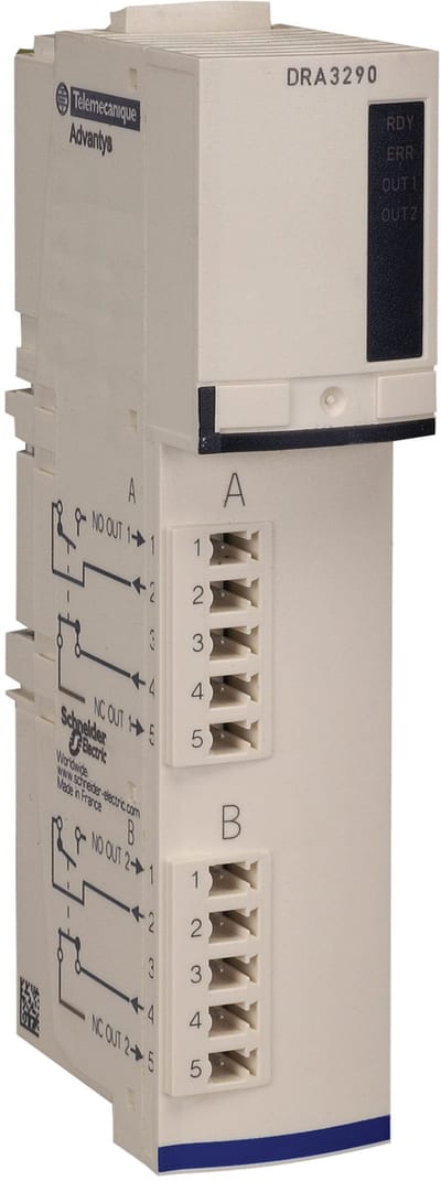 Schneider Electric standard digital output kit STB - 24 V DC - 6 O STBDRA3290K