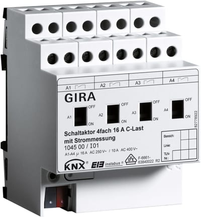AKTOR, 4-Channels 16A C-Last+