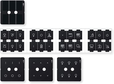 KNX spare part foliesett DLife