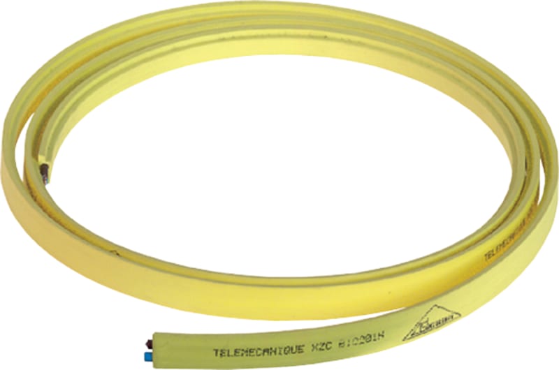 Schneider Electric AS-Interface - flat connecting cable - rubber - yellow - 100M XZCB11001