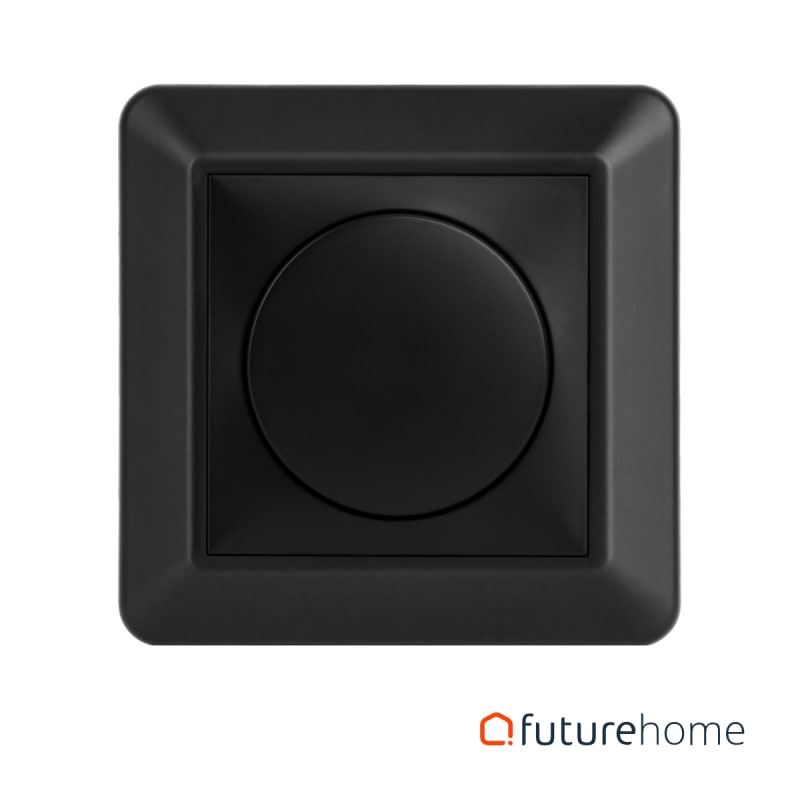 Rotasjonsdimmer - Black - RAL9005 (HDC101E)